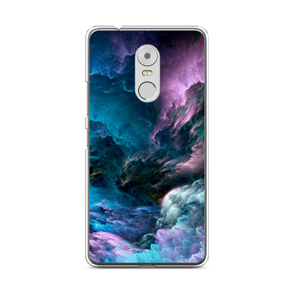 

Чехол на Lenovo K6 Note "Загадочное небо", Синий;фиолетовый, 112250-2