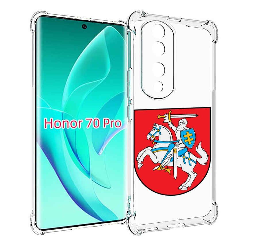 

Чехол MyPads герб-литва для Honor 70 Pro / 70 Pro Plus, Прозрачный, Tocco