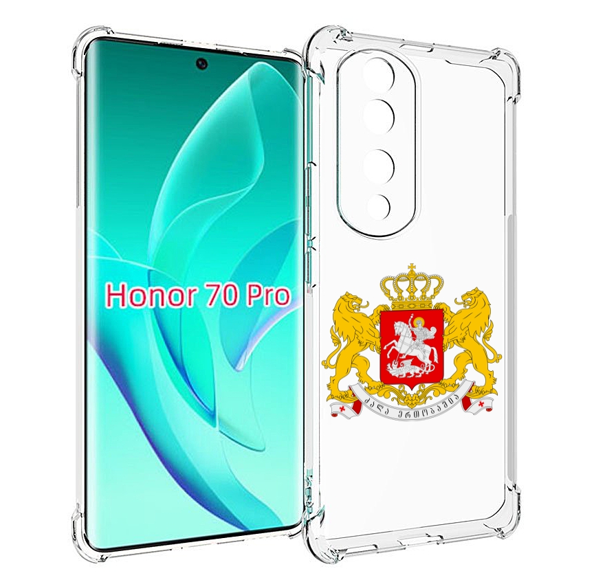 

Чехол MyPads герб-грузии для Honor 70 Pro / 70 Pro Plus, Прозрачный, Tocco