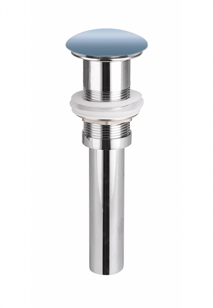 Донный клапан с керамической накладкой Ceramicanova CN2000ML цвет голубой матовый