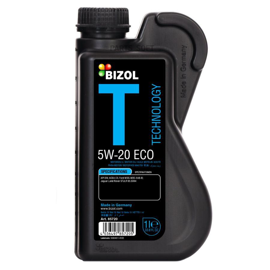 Моторное масло BIZOL Technology 5w20 1л