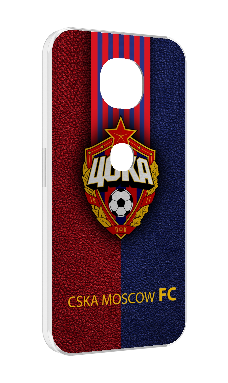 

Чехол MyPads фк цска для Motorola Moto G5S (XT1799-2), Прозрачный, Tocco