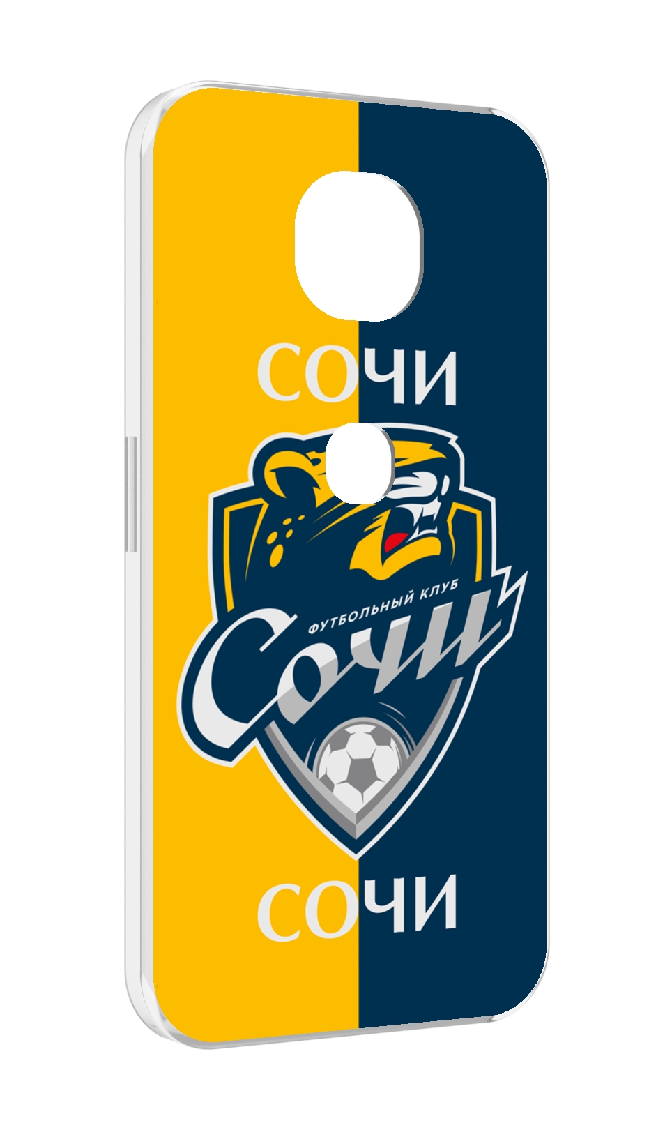 

Чехол MyPads фк сочи для Motorola Moto G5S (XT1799-2), Прозрачный, Tocco