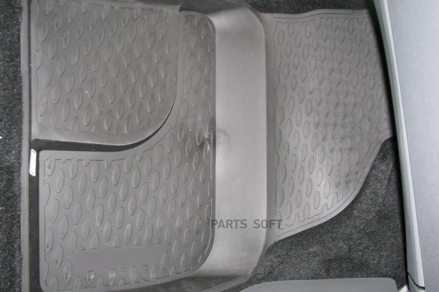 

AUTOFAMILY Коврики в салон FORD Focus 3, 04/2011-2015 4 шт. полиуретан