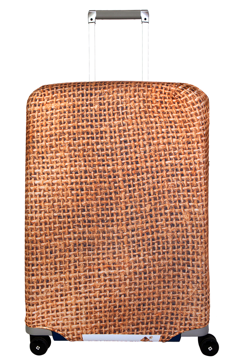 фото Чехол для чемодана routemark какой-то мешок коричневый, 70x50