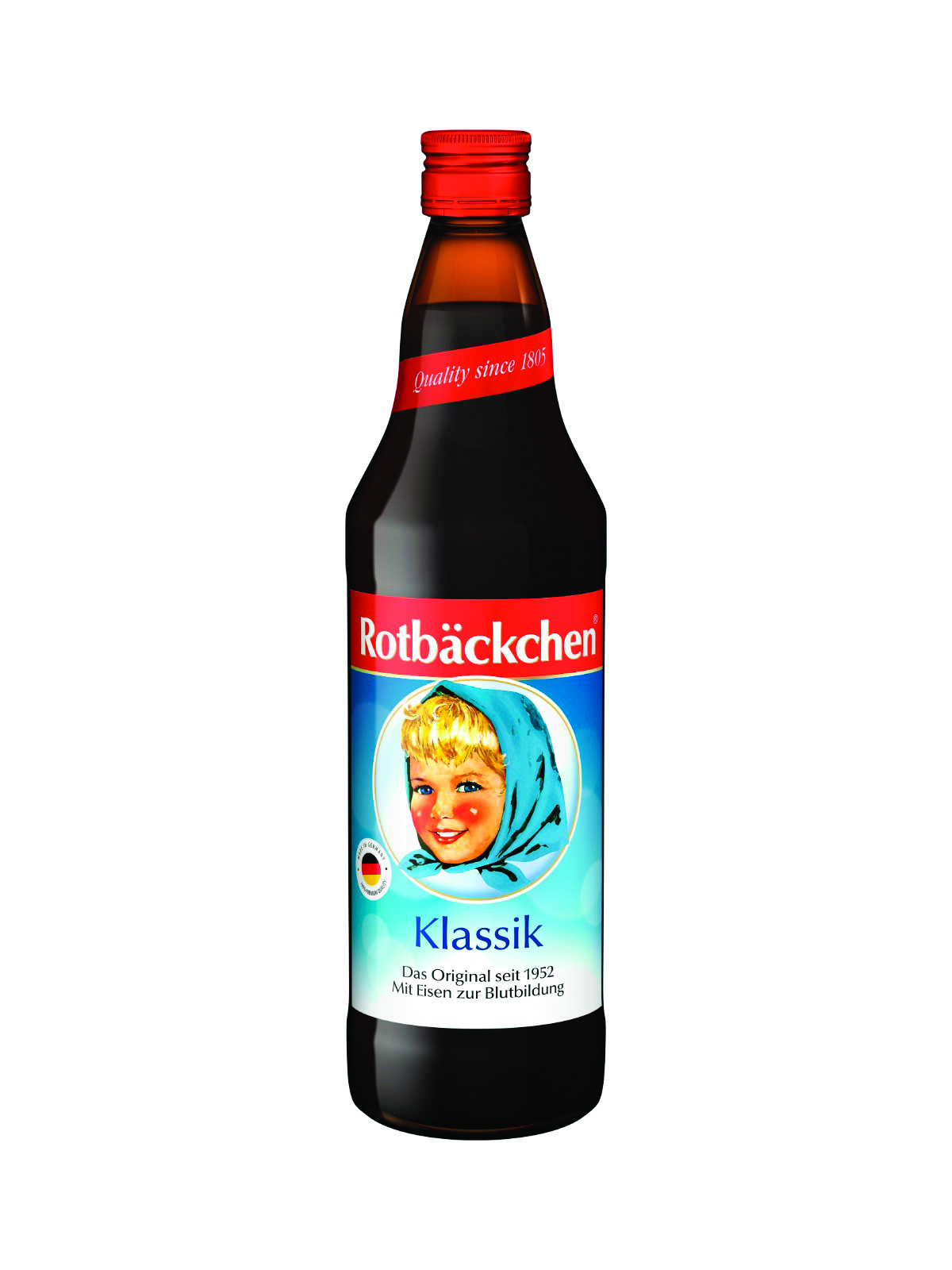 

Мультифруктовый сок прямого отжима Rotbаckchen Klassik Румяные щечки 700 мл, Klassik