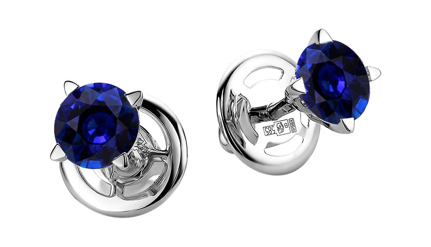 

Серьги из белого золота с сапфиром Bellissima Tentazione S/216-202, S/216-202