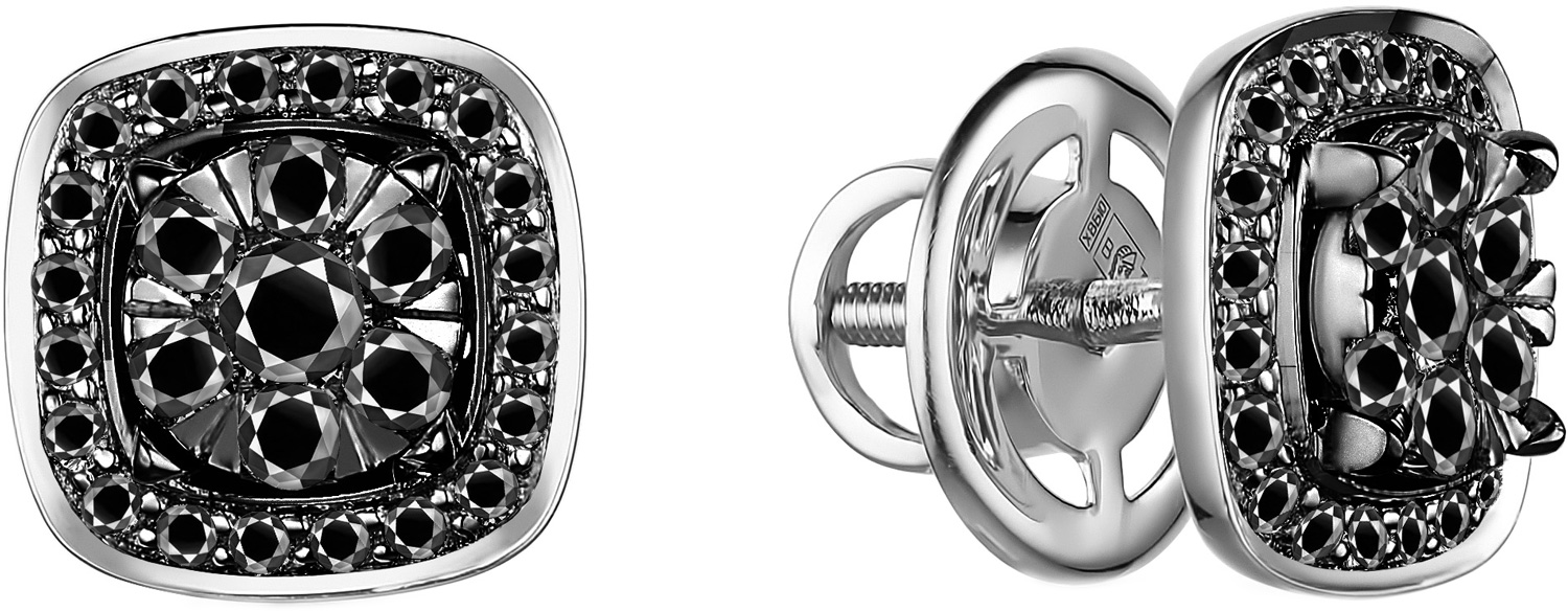 

Серьги из белого золота с бриллиантом Bellissima Tentazione S/211-205, S/211-205