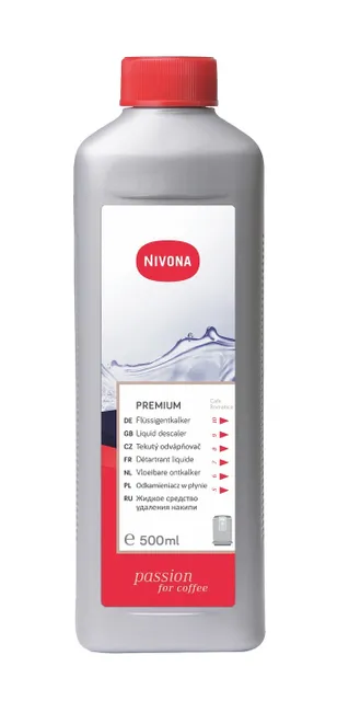 Жидкость для удаления накипи Nivona NIRK 703, очистка от примесей, декальцинация дополнительный флакон жидкость от комаров на 65 ночей chameleon без запаха 45 мл