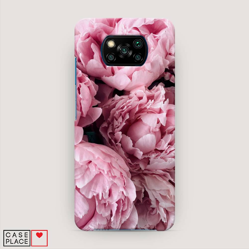 

Пластиковый чехол "Нежные пионы" на Xiaomi Poco X3 NFC, 39220-6