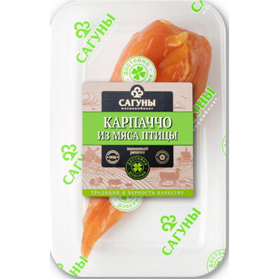 

Карпаччо Сагуны из мяса птицы, 350-400 г