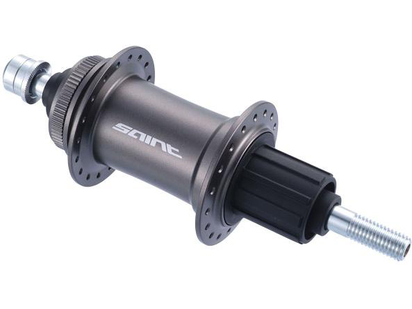 Втулка задняя Shimano fh-m800 saint 32h, old:135мм, 8/9-скоростей, center lock