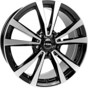 

Колесный диск Rial M12X 9x20/5x112 D66.5 ET42, Черный;серебристый