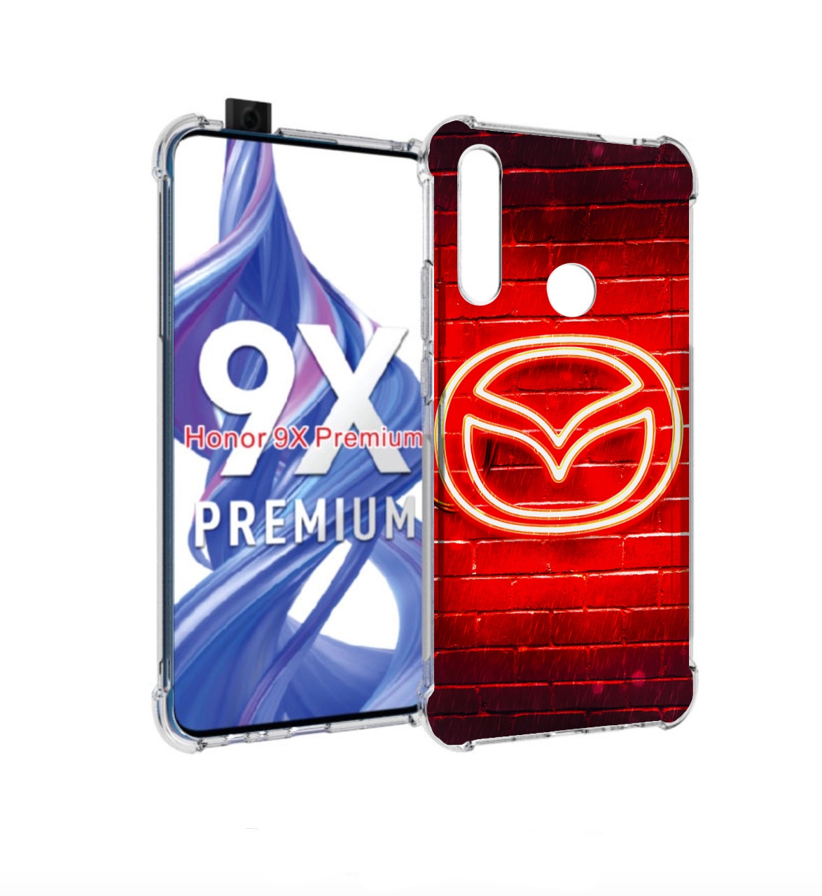 

Чехол бампер MyPads Мазда для Honor 9X (STK-LX1)., Прозрачный, Tocco