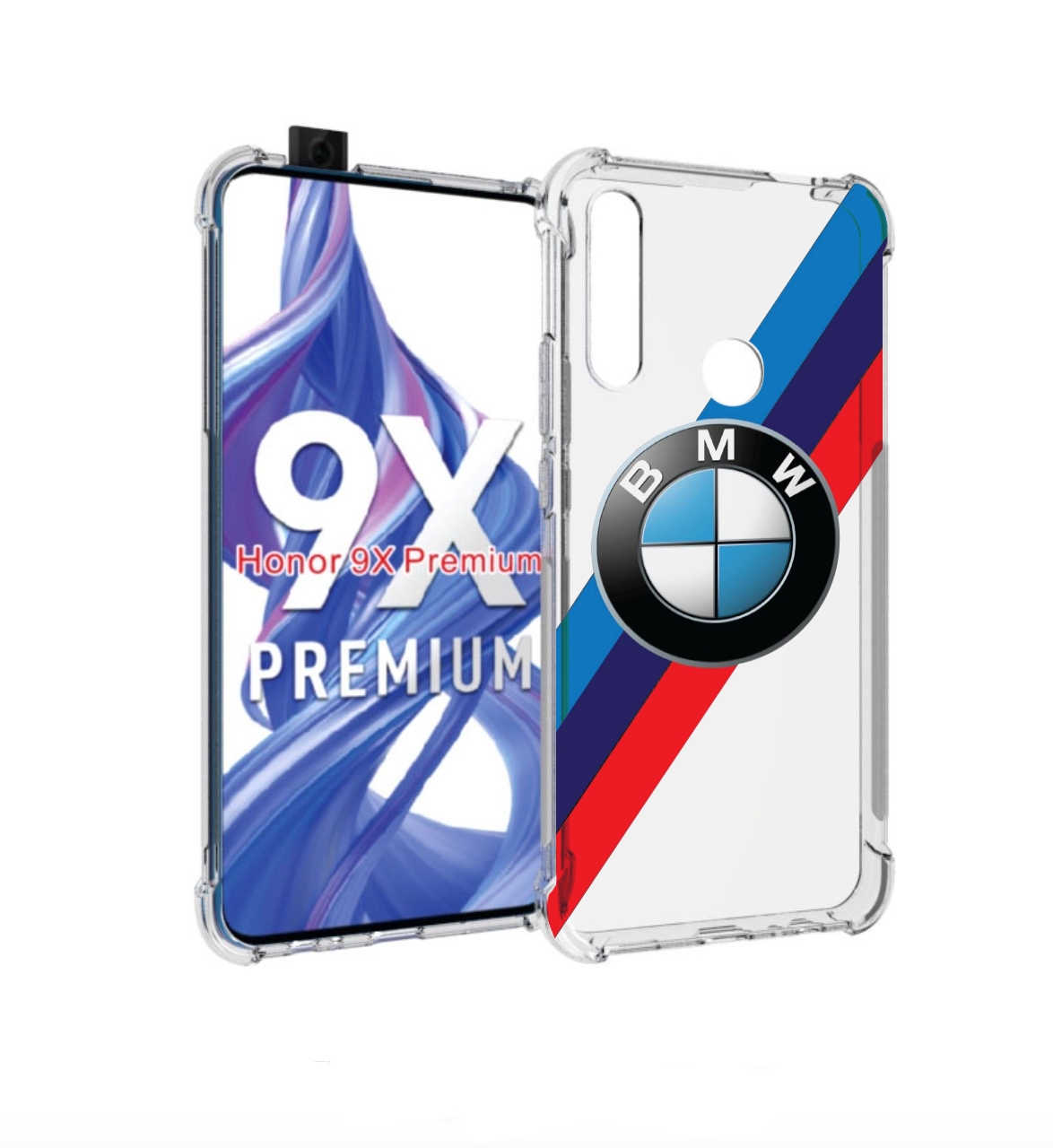 

Чехол бампер MyPads Лого-BMW мужской для Honor 9X (STK-LX1)/Huaw, Прозрачный, Tocco