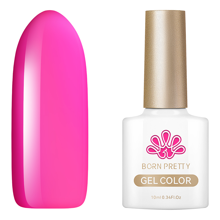 

Гель-лак Born Pretty Semi Transparent JN-38 10 мл, Розовый