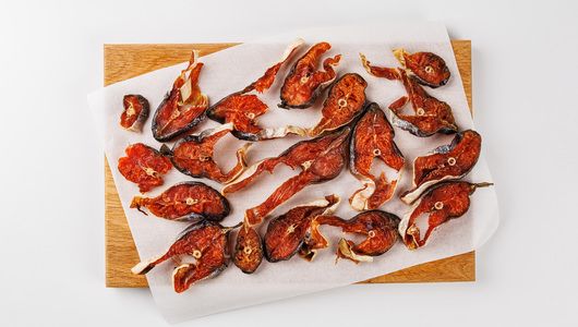 

Горбуша ВкусВилл стейк копчено-вяленый 150 г