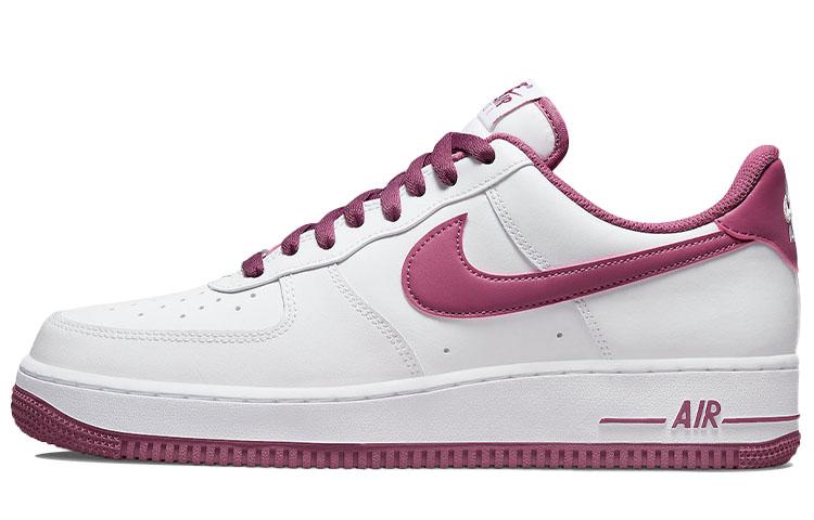 

Кеды унисекс Nike Air Force 1 Low '07 Light Bordeaux белые 44.5 EU, Белый, Air Force 1 Low '07 Light Bordeaux