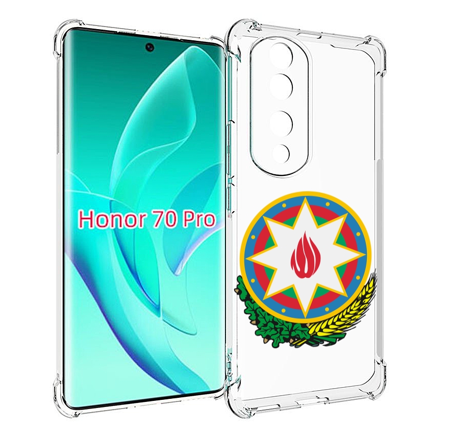 

Чехол MyPads герб-азербаиджан-2 для Honor 70 Pro / 70 Pro Plus, Прозрачный, Tocco