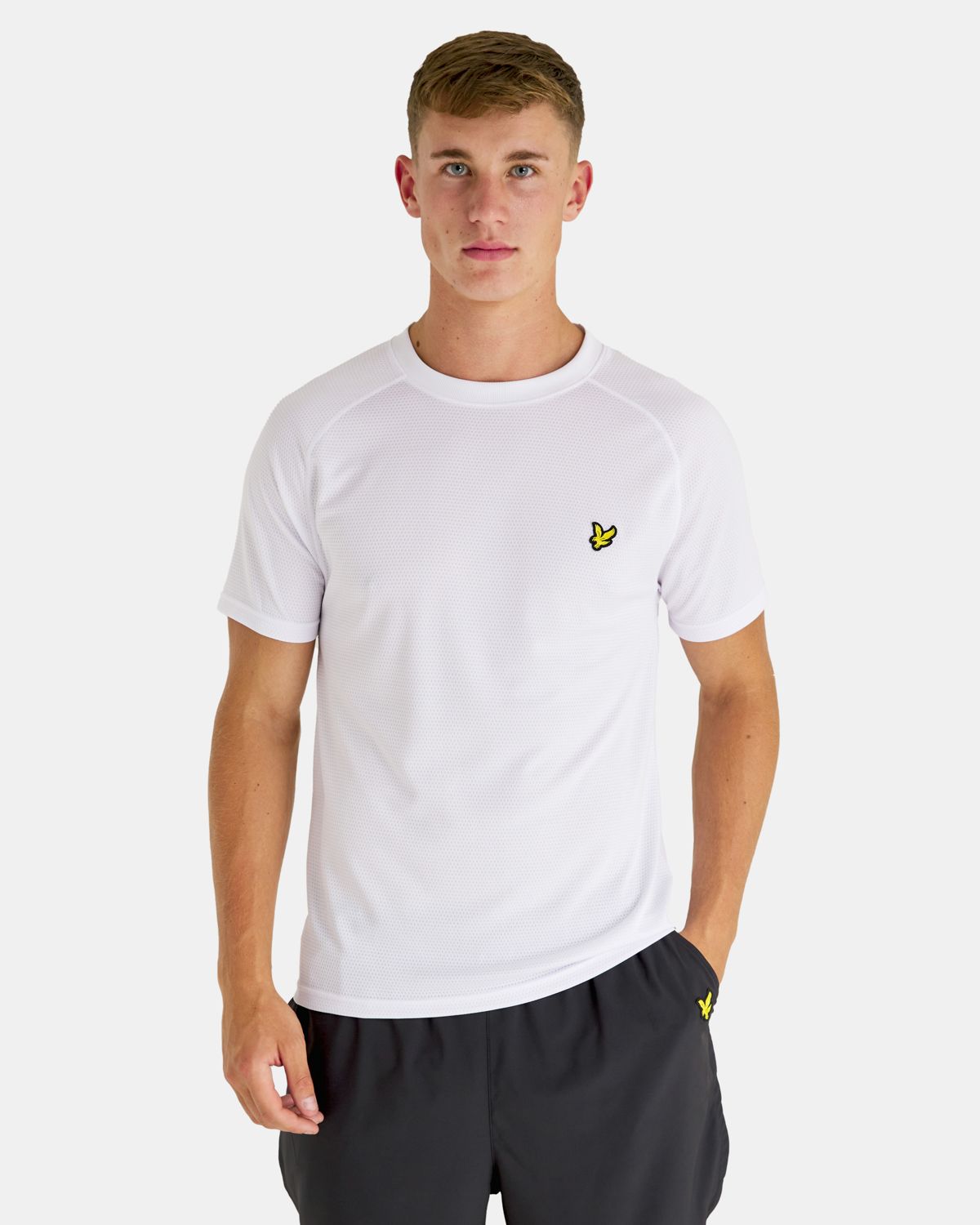 

Футболка мужская Lyle&Scott Core Raglan белая XL, Белый, Core Raglan