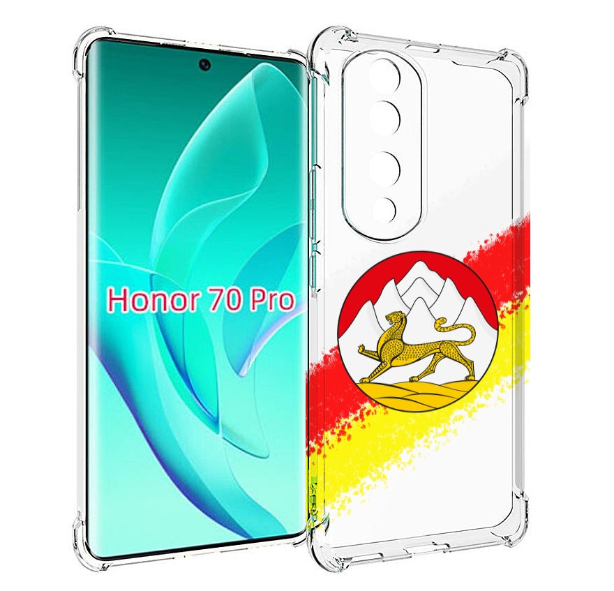 

Чехол MyPads герб флаг южная осетия для Honor 70 Pro / 70 Pro Plus, Прозрачный, Tocco