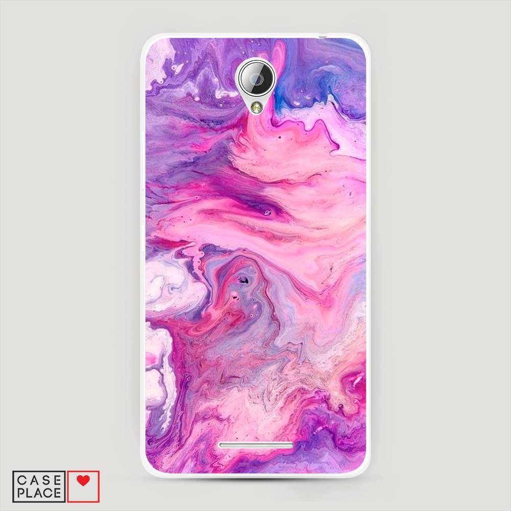 

Чехол на Lenovo A5000 "Нежно-розовая абстракция", Розовый, 111950-3
