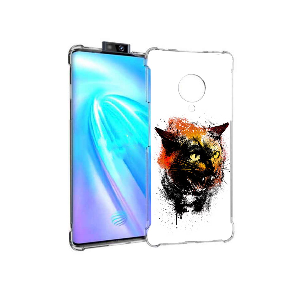 

Чехол MyPads Tocco для Vivo NEX 3 сиамский кот (PT136035.381.598), Прозрачный, Tocco