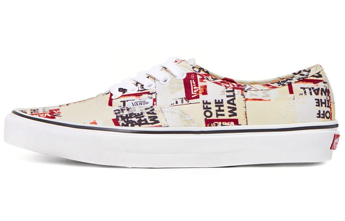

Кеды унисекс Vans Authentic бежевые 38.5 EU, Бежевый, Authentic