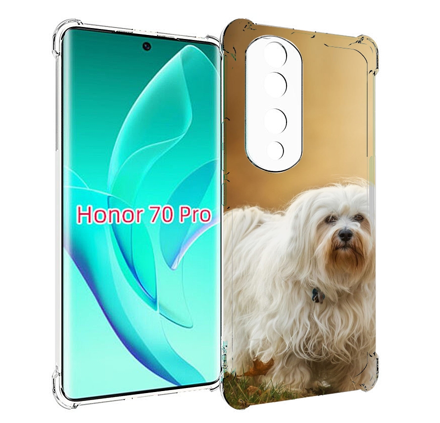 

Чехол MyPads гаванскии бишон для Honor 70 Pro / 70 Pro Plus, Прозрачный, Tocco