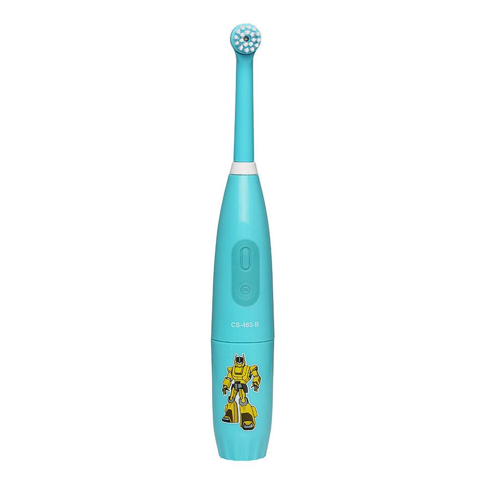 Электрическая зубная щетка CS Medica KIDS CS-463-B Turquoise электрическая звуковая зубная щетка cs medica kids cs 9190 h синяя