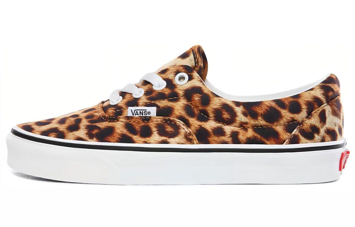 

Кеды унисекс Vans Era Leopard коричневые 36.5 EU, Коричневый, Era Leopard