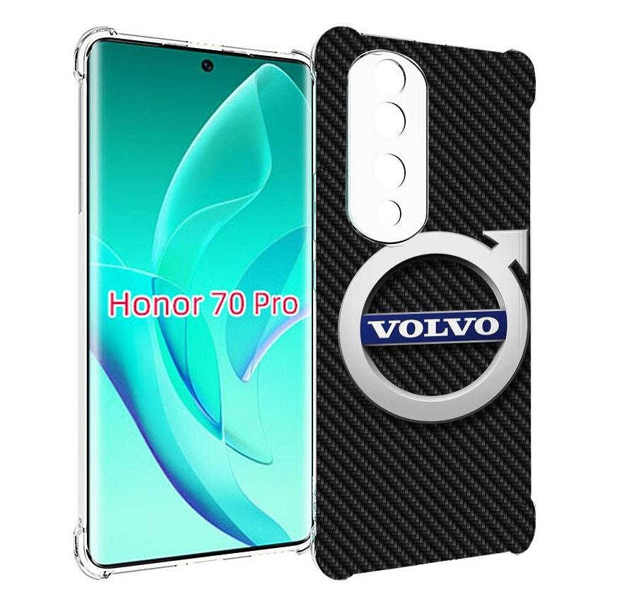 

Чехол MyPads volvo 3 для Honor 70 Pro / 70 Pro Plus, Прозрачный, Tocco