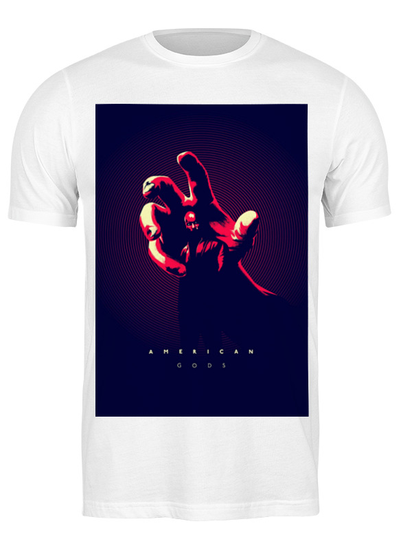 

Футболка мужская Printio Американские боги / american gods 2233039 белая 2XL, Белый, Американские боги / american gods 2233039