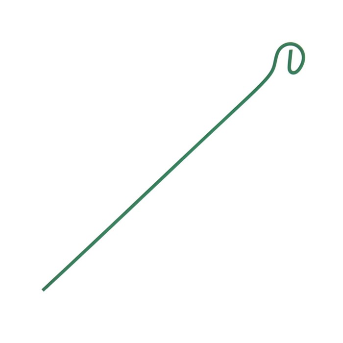 

Колышек для подвязки растений, h = 80 см, d = 0.3 см, проволочный, зеленый, Greengo