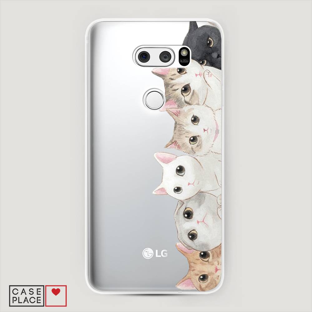 

Чехол Awog "Котики" для LG V35 ThinQ