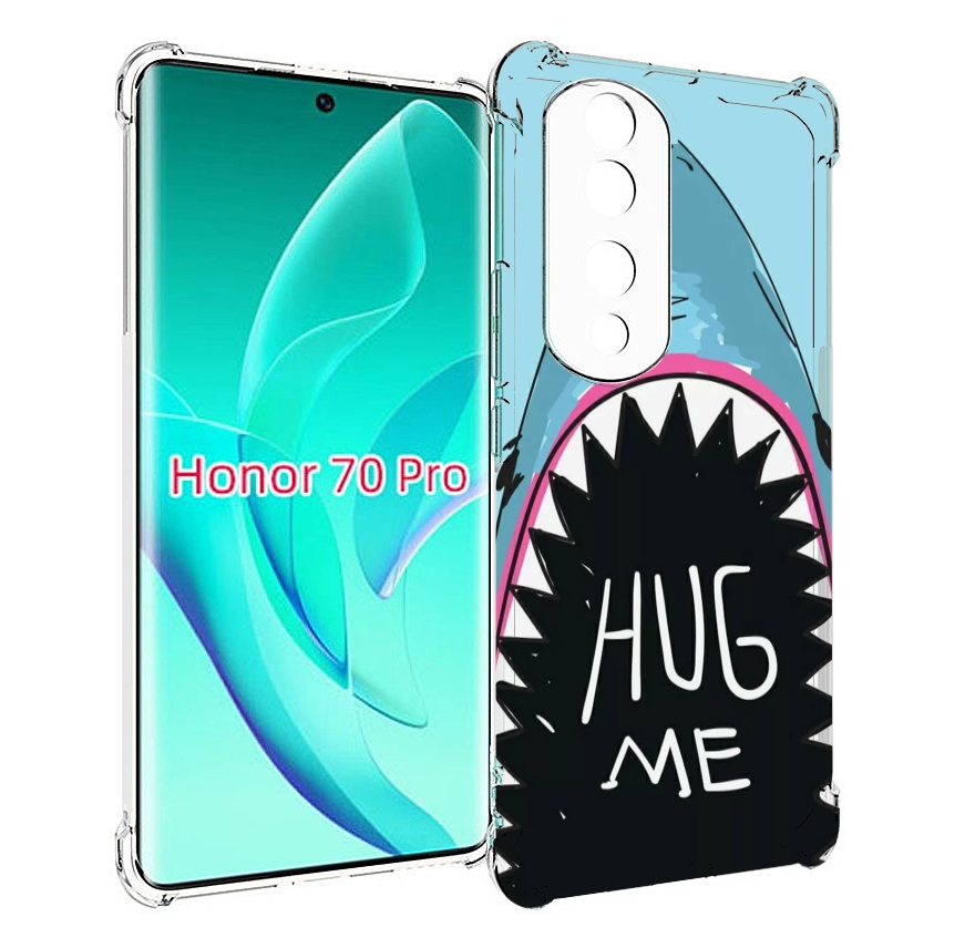 

Чехол MyPads внутри меня для Honor 70 Pro / 70 Pro Plus, Прозрачный, Tocco