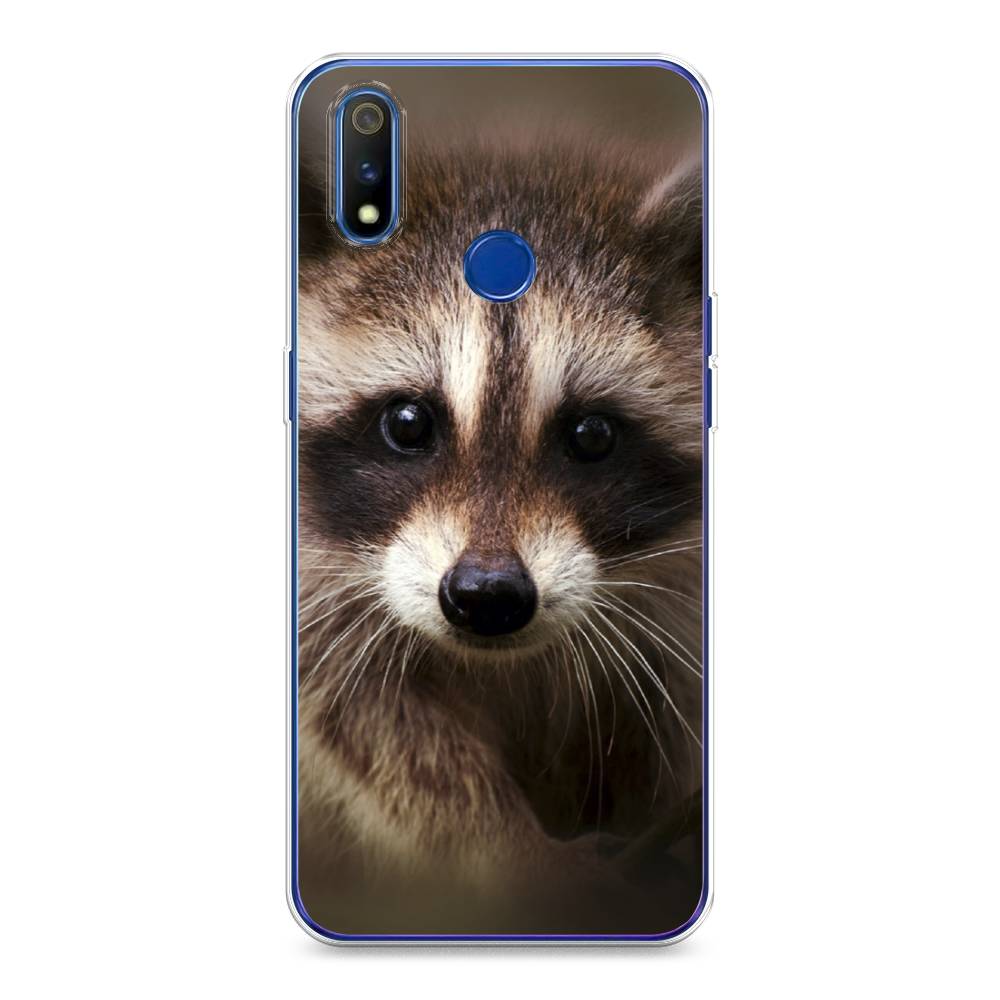 

Чехол Awog на Realme 3 Pro "Енот", Разноцветный, 251250-1