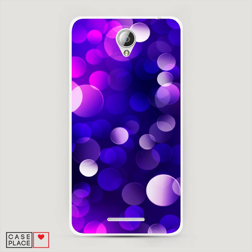 

Чехол на Lenovo A5000 "Абстракция 27", Фиолетовый, 111950-3