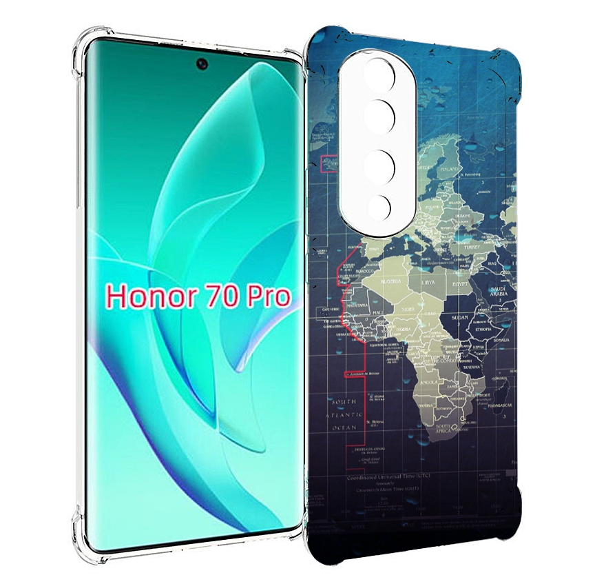 

Чехол MyPads бункер-анклава для Honor 70 Pro / 70 Pro Plus, Прозрачный, Tocco