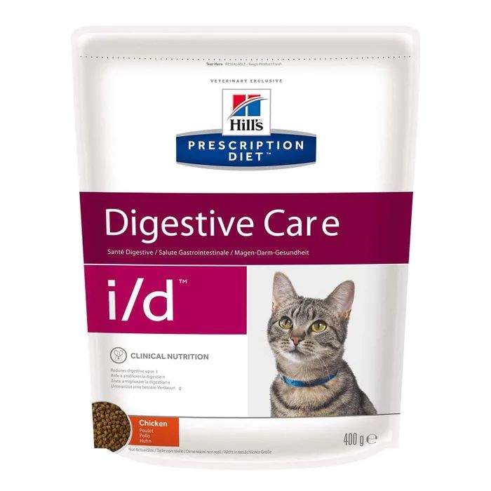 Сухой корм для кошек Hill's Prescription Diet i/d Digestive Care, курица, 400 г