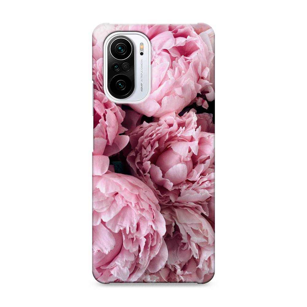 

Пластиковый чехол "Нежные пионы" на Xiaomi Poco F3, 310120-6