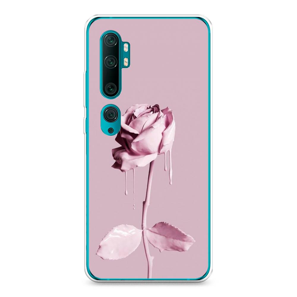 

Чехол Awog на Xiaomi Mi Note 10/Mi Note 10 Pro "Роза в краске", Разноцветный, 37350-8