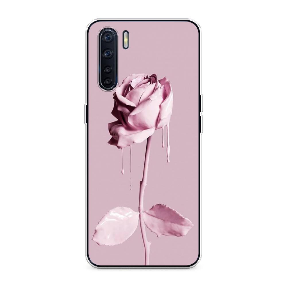 

Чехол Awog на Oppo A91 "Роза в краске", Разноцветный, 254250-8
