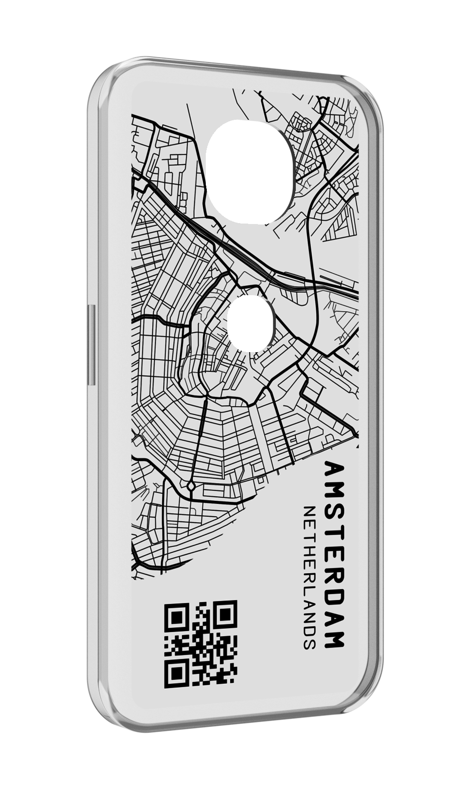 

Чехол MyPads схема-амстердам для Motorola Moto G5S (XT1799-2), Прозрачный, Tocco