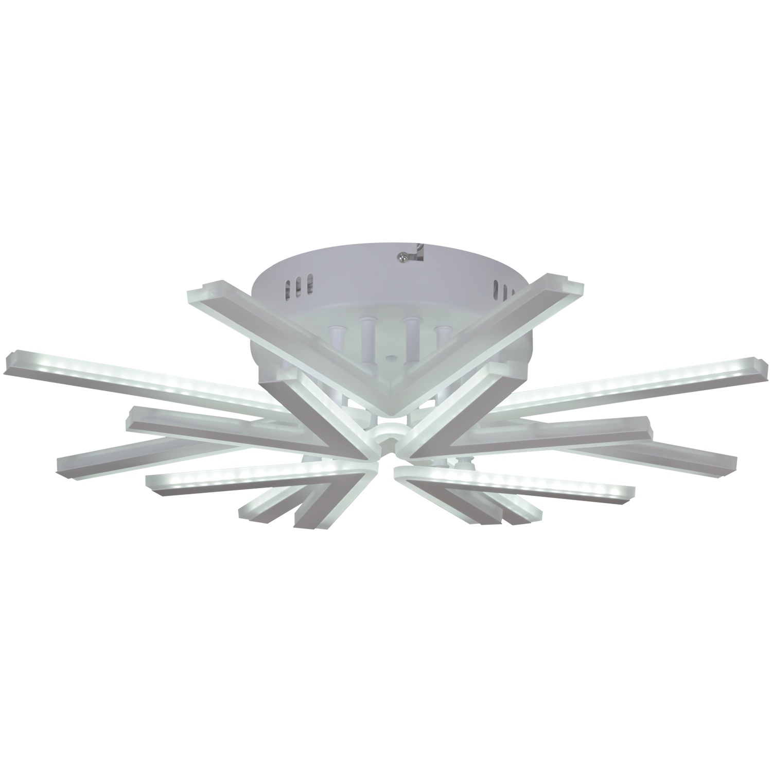 

Люстра светодиодная Reluce 09824-3.3-4+4 WH