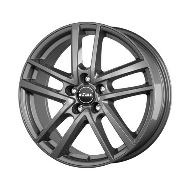 

Колесный диск Rial Astorga (Gt) 6.5xR16 ET40 5*114.3 D66.1, Графит