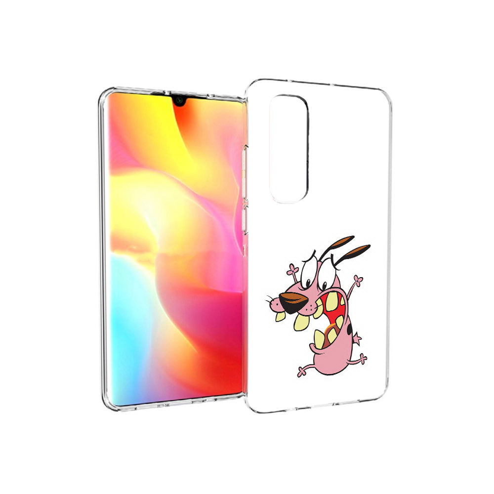 

Чехол MyPads Tocco для Xiaomi Mi Note 10 Lite зубастый бобик (PT149714.254.371), Прозрачный, Tocco