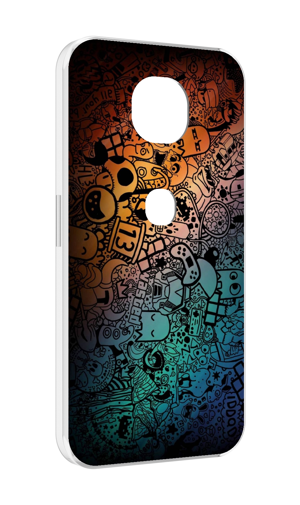 

Чехол MyPads стикеты в тени для Motorola Moto G5S (XT1799-2), Прозрачный, Tocco