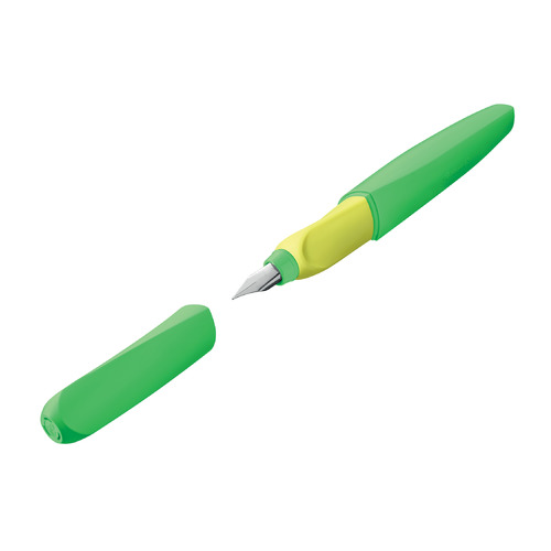 

Ручка перьев. Pelikan Office Twist P457 (PL807258) корп.зеленый неон M ст.нерж. карт.уп.