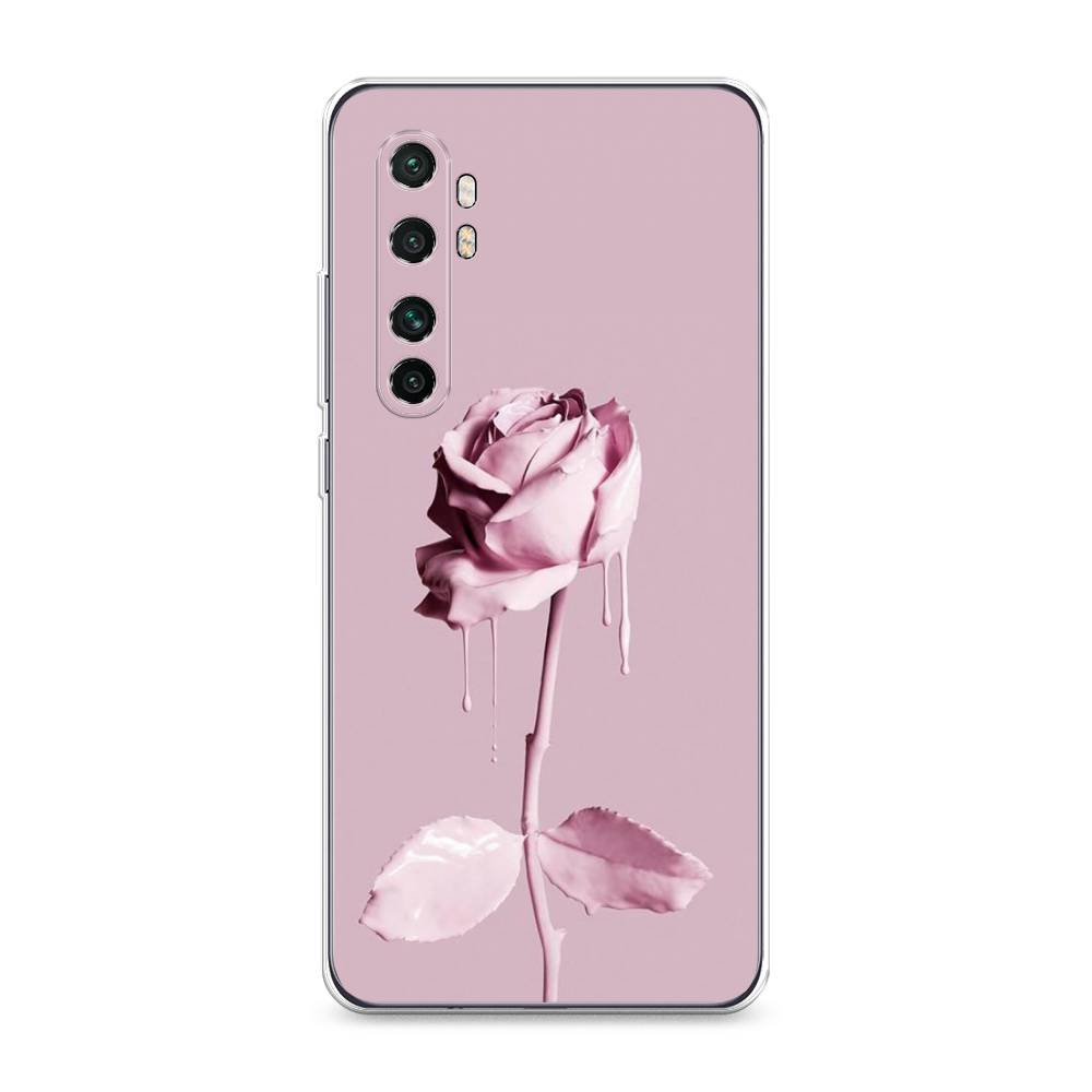 

Чехол Awog на Xiaomi Mi Note 10 lite "Роза в краске", Разноцветный, 38450-8